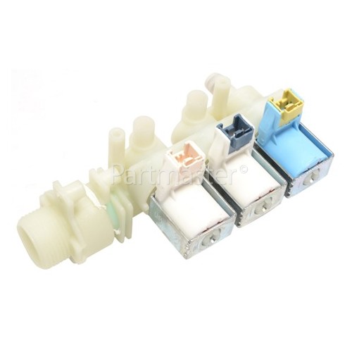 Hotpoint-Ariston Cold Water Triple Inlet Solenoid Valve Unit :with Protected (push) Connectors