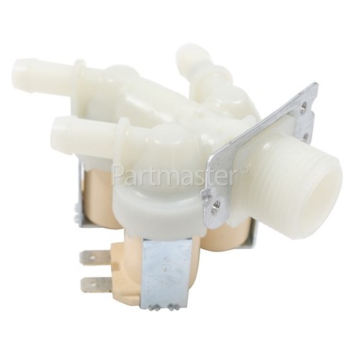 LG Cold Water Triple Solenoid Inlet Valve : 180Deg. 12 Bore Outlets