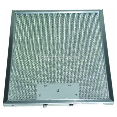 Whirlpool Aluminium Grease Filter : 270x220mm