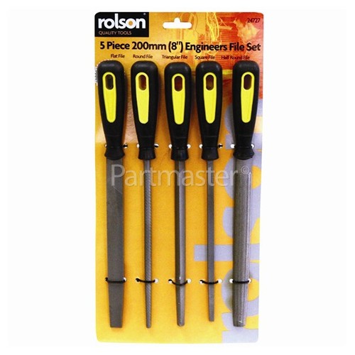 Rolson 5 Piece Engineers File Set