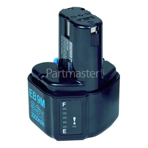 Hitachi EB9M 9.6V Clip-on NiCD Power Tool Battery