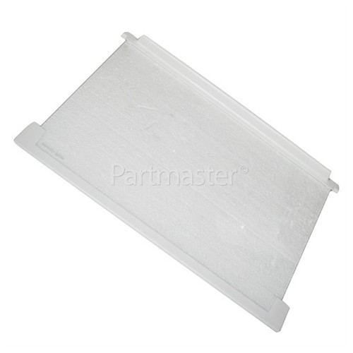 Electrolux ER7831I Fridge Glass Shelf Assembly : 475x310mm