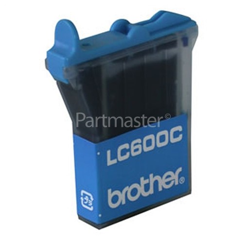 Brother Genuine LC600C Cyan Ink Cartridge