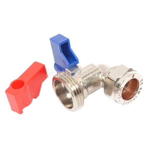 Electra Hose Taps Angled (1 Pair) (for Plumbing In Your Appliances )