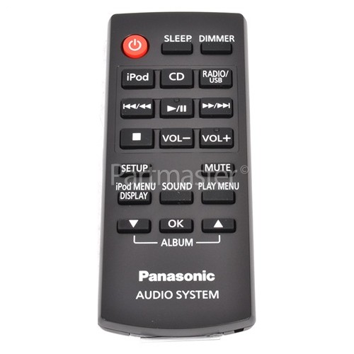 Panasonic N2QAYC000059 Audio System Remote Control www.partmaster.co.uk
