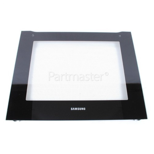 Samsung Black Main Oven Outer Door Glass