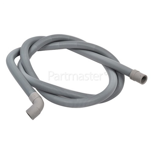 New Harmony 2.3mtr. Drain Hose 19mm End With Right Angle End 22mm, Internal Dia.s'