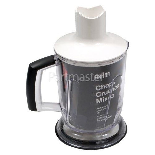 Braun EasyClick MQ40 Big Chopper / Ice Crusher Attachment White www