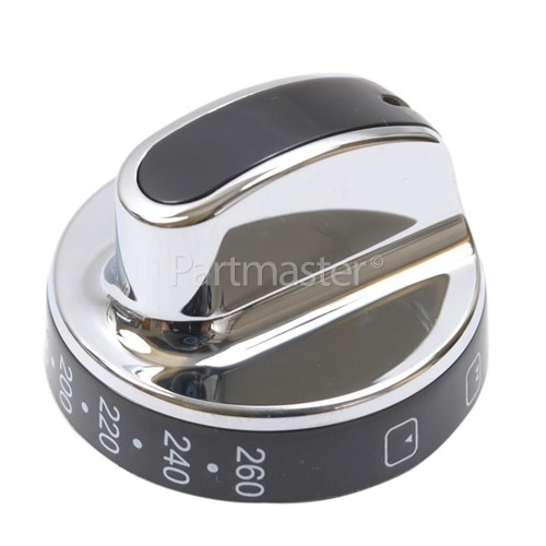 New World Top Oven Control Knob Chrome www.partmaster.co.uk