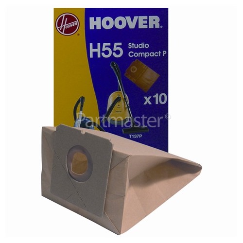 Hoover VC 0017 E H55 Dust Bag (Pack Of 10)