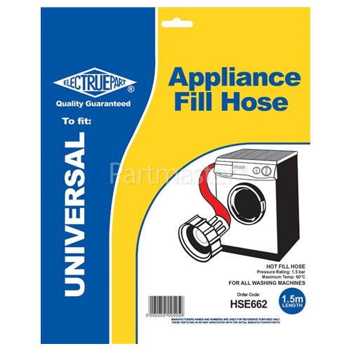 IEE Universal 1.5m Hot Fill Inlet Hose