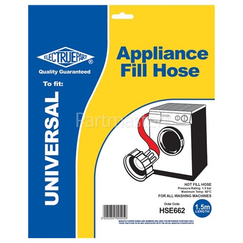 Whirlpool Universal 1.5m Hot Fill Inlet Hose