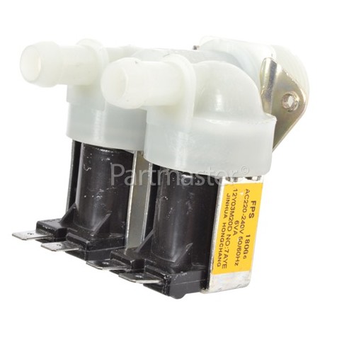 Cold Water Double Solenoid Inlet Valve : 180Deg. 12 Bore Outlets