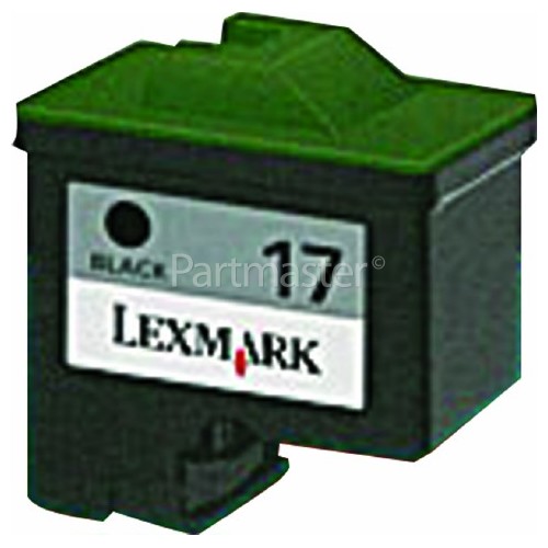 Lexmark Genuine No. 17 Black Print Cartridge