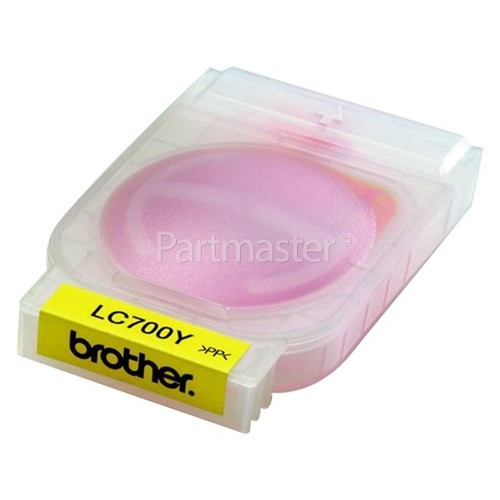 Brother Genuine LC700Y Yellow Ink Cartridge