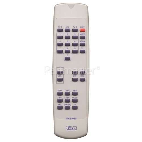 Classic C 2087 IR8823 Remote Control