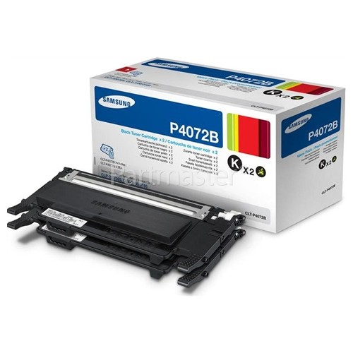 Samsung Genuine Samsung CLT-P4072B Twinpack Black Toner Cartridges