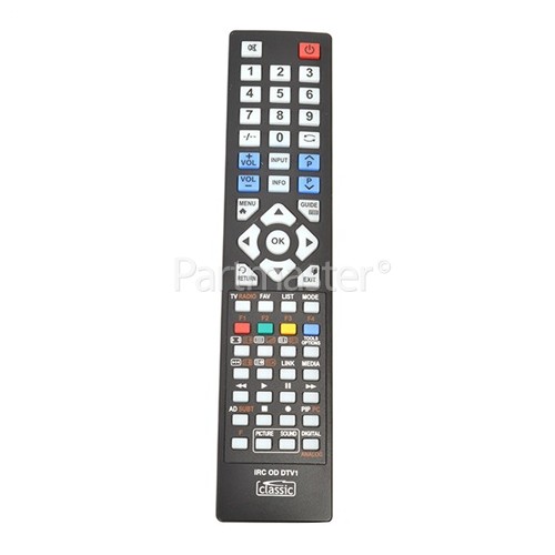 Blaupunkt Compatible TV Remote Control ( IRC87085 )