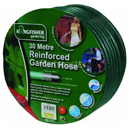 Kingfisher 30m Reinforced Garden Hose