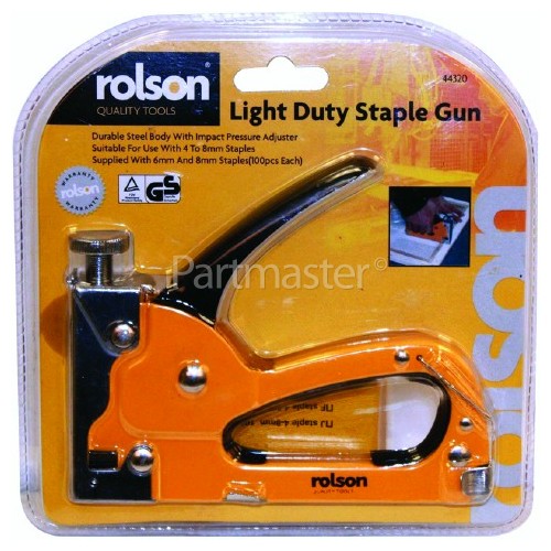 Rolson Light Duty Staple Gun www.partmaster.co.uk
