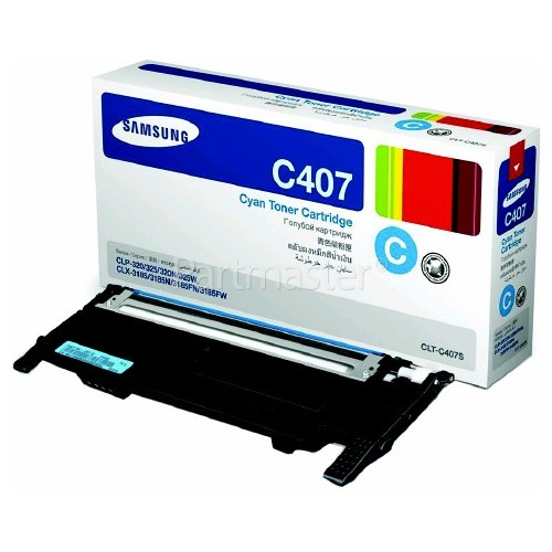 Samsung Genuine CLTC4072S Cyan Toner Cartridge