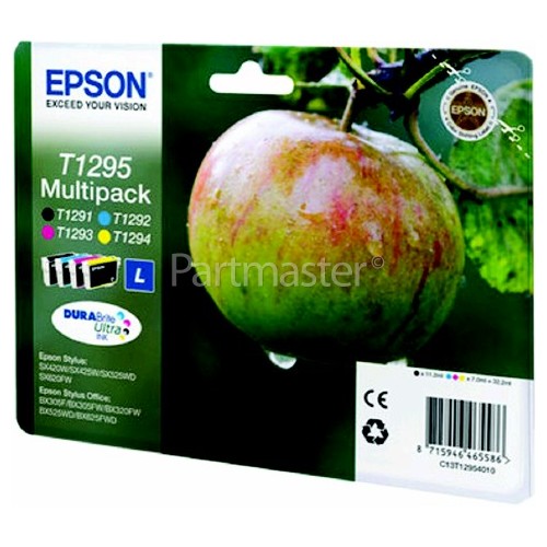 Epson SX235W Genuine T1295 Multi-Pack Ink Cartridges