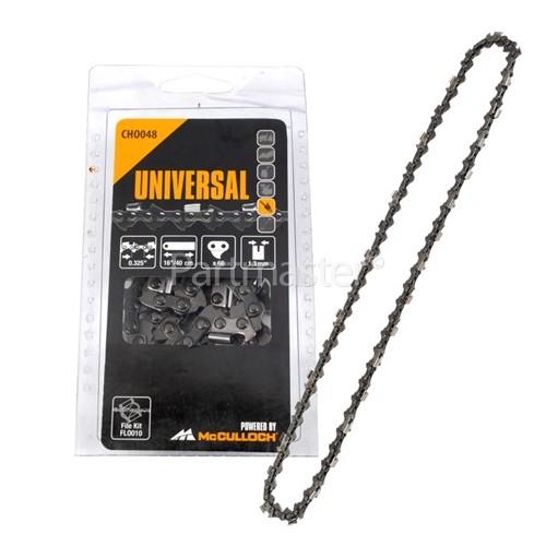 Universal Powered By McCulloch CHO048 40cm (16") 66 Drive Link Chainsaw Chain