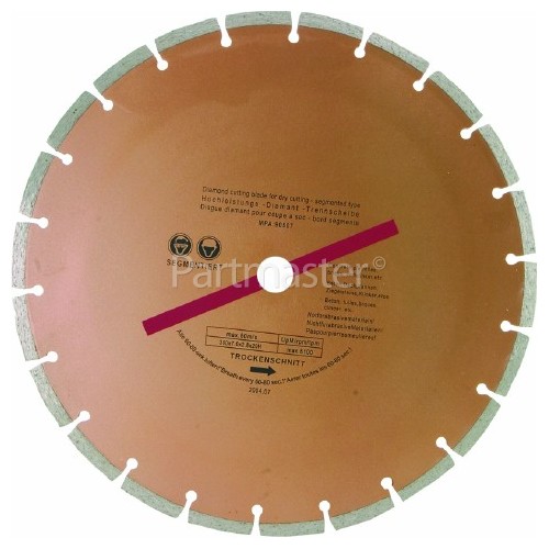 Rolson Dry Cut Segmented Diamond Tipped Blade