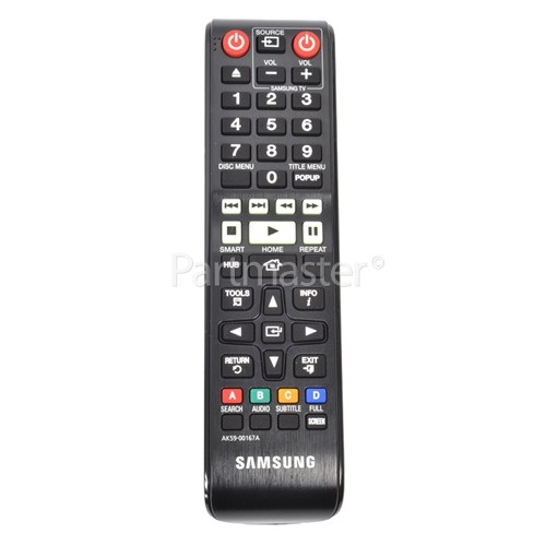 Samsung AK59-00167A Blu-Ray Player Remote Control