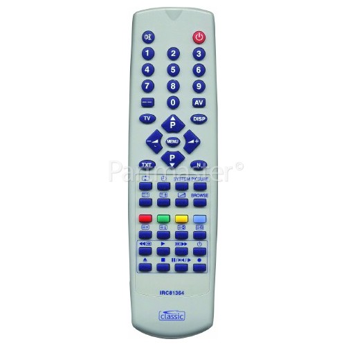 Classic IRC81364 Remote Control