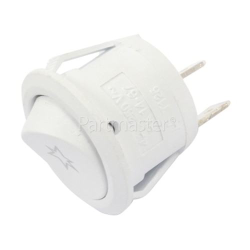 Ignition Button Round - White : 2tag