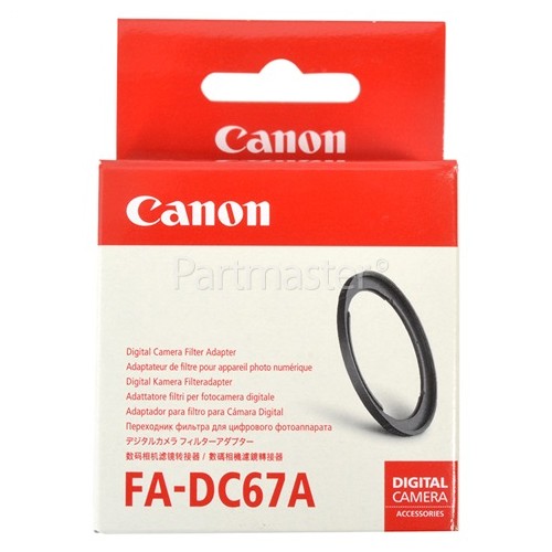 Canon FADC67A Filter Adapter www.partmaster.co.uk
