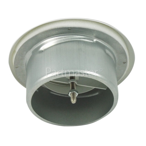 100mm Metal Ceiling Air Extract Valve White Powder Coated www.partmaster.co.uk