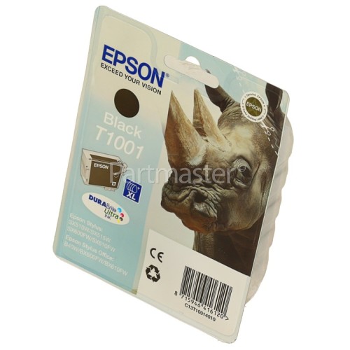 Epson Genuine T1001 Black Ink Cartridge