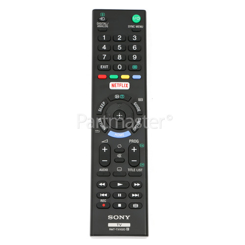 Sony Remote Control : RMT-TX102D