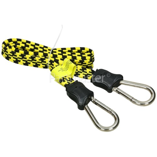 Rolson 1200MM Flat D-ring Bungee / Tie Down For Travel Lugage / Goods Etc.