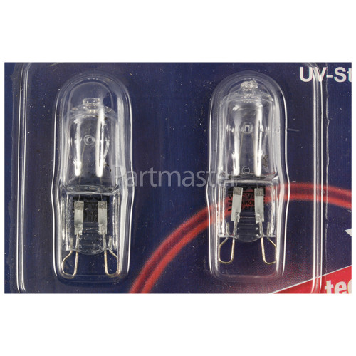 Lyvia 28W G9 Clear Xenon Lamp (Pack Of 2) www.partmaster.co.uk