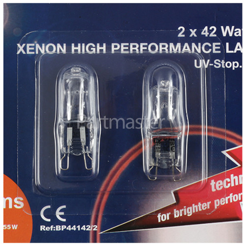 Lyvia 42W G9 Clear Xenon Lamp (Pack Of 2)