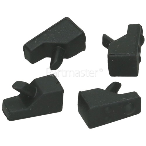 Firenzi Pan Stand Rubber Foot Kit - Pack Of 4