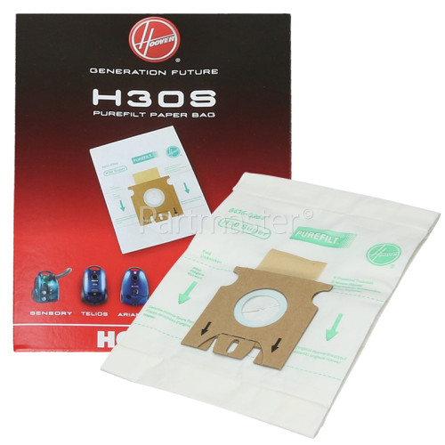 Hoover KCS2407135 H30S Dust Bag (Pack Of 5)