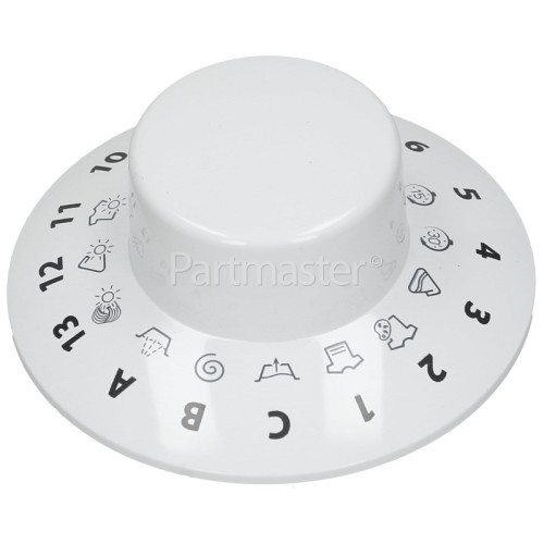 Merloni (Indesit Group) Timer Control Knob - White