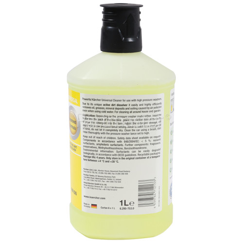 Karcher Universal Plug 'n' Clean Detergent - 1 Litre