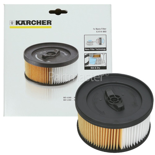 Karcher WD5.600 MP Nano-Coated Cartridge Filter