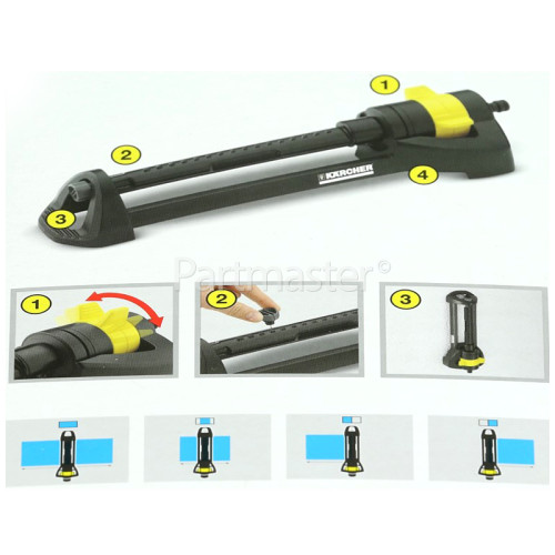 Karcher Oscillating Sprinkler