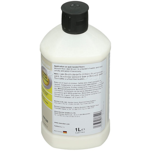 Karcher Oil-Wax Parquet Floorcare Cleaning Agent - 1 Litre