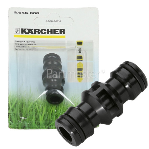 Karcher Two-Way Garden Hose Connector