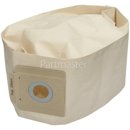 Karcher T10/1 Paper Filtering Bags (Pack Of 10) www.partmaster.co.uk