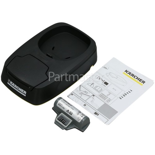 Karcher Charging Station & Replacement Battery