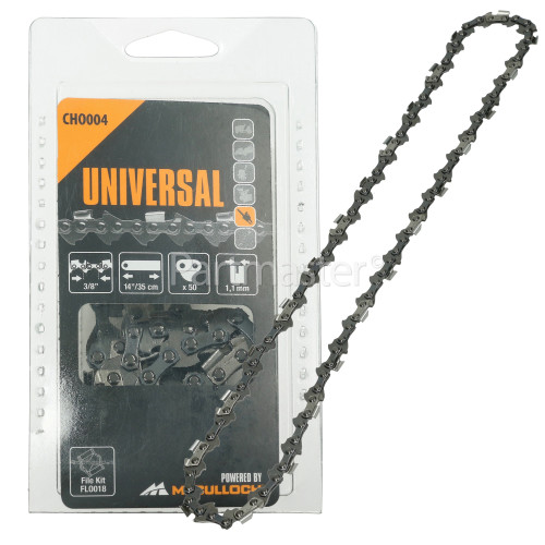 Universal Powered By McCulloch CHO004 35cm (14") 50 Drive Link Chainsaw Chain
