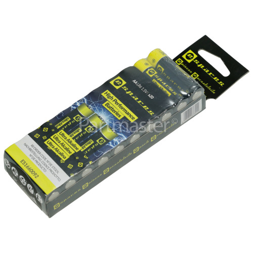 Espares Ultra Alkaline Aa/LR6 Batteries - Pack Of 20